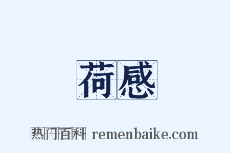 荷感是什么意思的图片